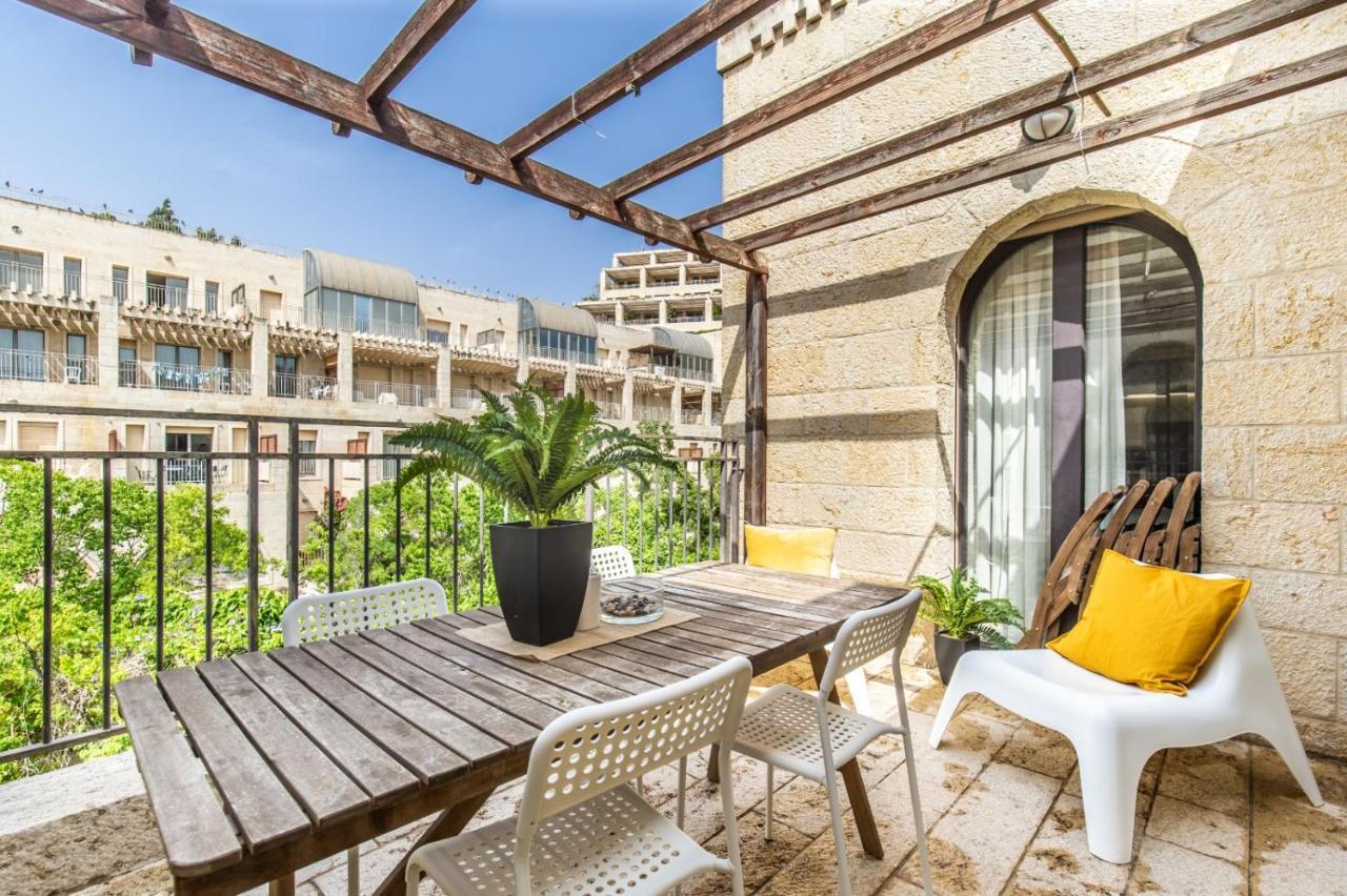 ✦Luxury 2 Bdr David'S Village Apartment ✦ Mamilla Jerusalén Exterior foto